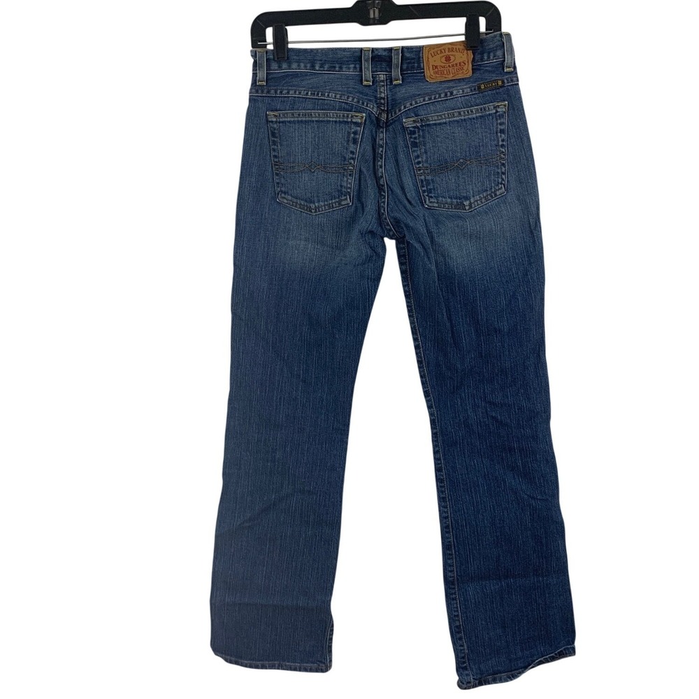 Lucky‎ Brand Easy Rider B Jeans Womens 4 27 Blue Straight Leg Denim